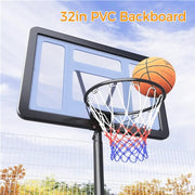 Yaheetech 7.2-9.2FT Height-Adjustable Basketball Hoop System 7.2-9.2FT Height-Adjustable Basketball Hoop System