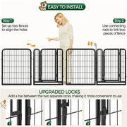 Yaheetech 6 Panels Heavy Duty Dog Pen 6 Panels Heavy Duty Dog Pen