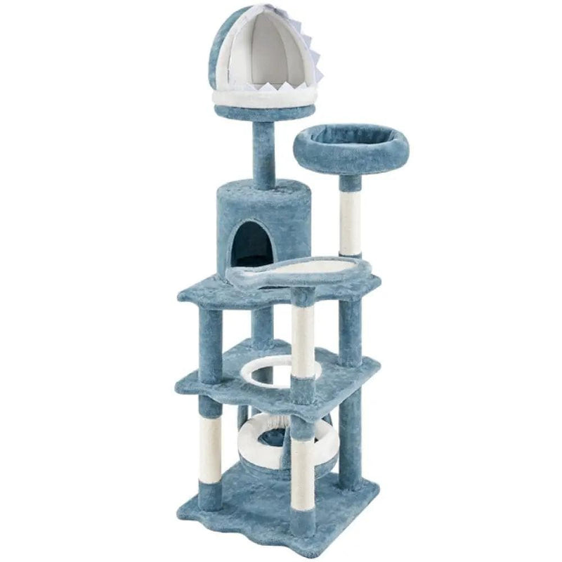 Yaheetech Multi-Level Ocean-themed Cat Tree Cat Tower Multi-Level Ocean-themed Cat Tree Cat Tower