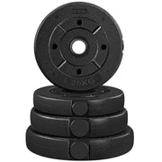 Yaheetech 15kg/33lb Adjustable Dumbbell Weight Set 15kg/33lb Adjustable Dumbbell Weight Set