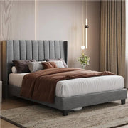 Yaheetech Queen Upholstered Bed Frame Queen Upholstered Bed Frame