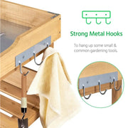 Yaheetech Outdoor Potting Bench Outdoor Potting Bench