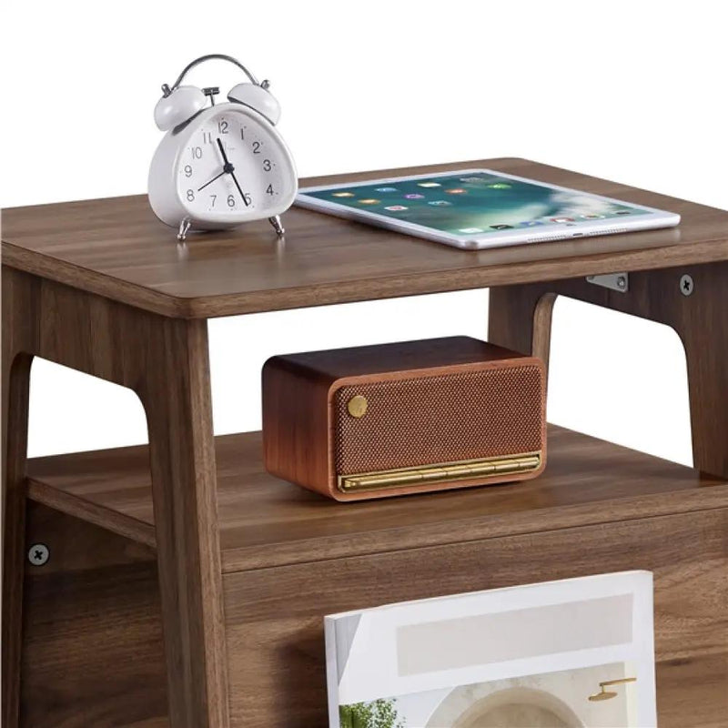 Yaheetech Side Table with Cat House & Scratching Board Side Table with Cat House & Scratching Board