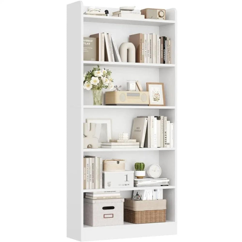 Yaheetech 6-layer Open Shelf  Bookcase Bookshelf 6-layer Open Shelf  Bookcase Bookshelf