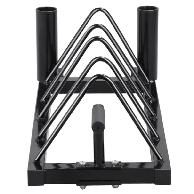 Yaheetech Horizontal Bumper Plate Rack Strength Fitness Rack Plate Holder Horizontal Bumper Plate Rack Strength Fitness Rack Plate Holder