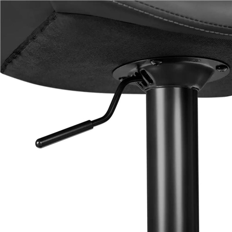 Yaheetech Set of 2 Height Adjustable PU Leather Bar Stools Set of 2 Height Adjustable PU Leather Bar Stools
