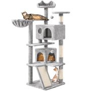 Yaheetech 146cm Height Cat Tree Condo Kitten Tree Tower 146cm Height Cat Tree Condo Kitten Tree Tower