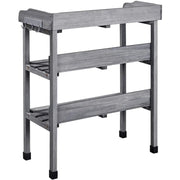 Yaheetech 3-layer Outdoor Potting Bench Gardening Table 3-layer Outdoor Potting Bench Gardening Table