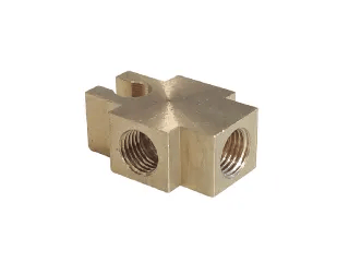 Brass Tee - Female - 3/8" UNF - Suits Drum Brake Kit