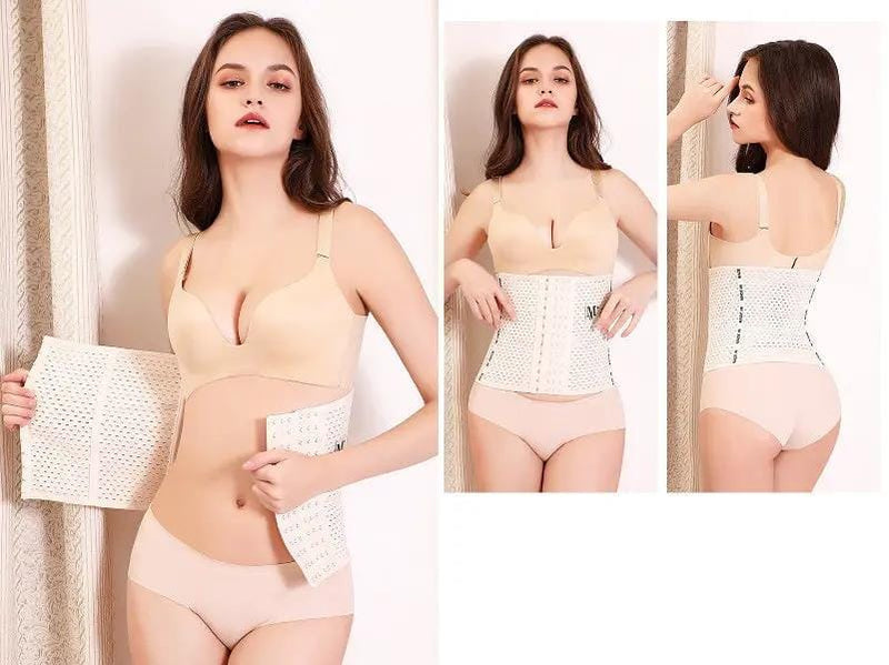 WHITE / S Postpartum Tummy Control Hourglass Shapers – view 1