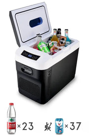 salelink.co.nz Unbranded 28L Car Refrigerator Fridge 28L Portable Car Refrigerator Freezer 12V 24V