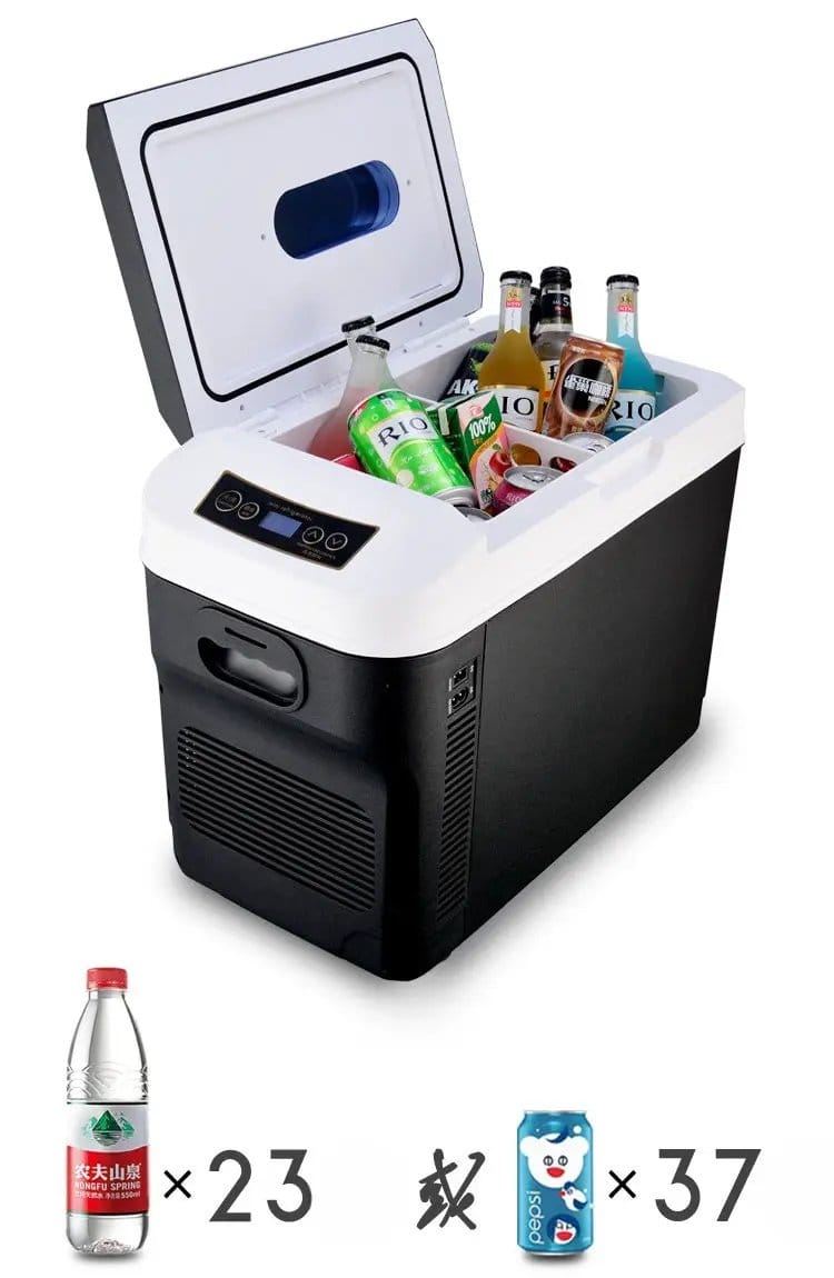 salelink.co.nz Unbranded 28L Car Refrigerator Fridge 28L Portable Car Refrigerator Freezer 12V 24V