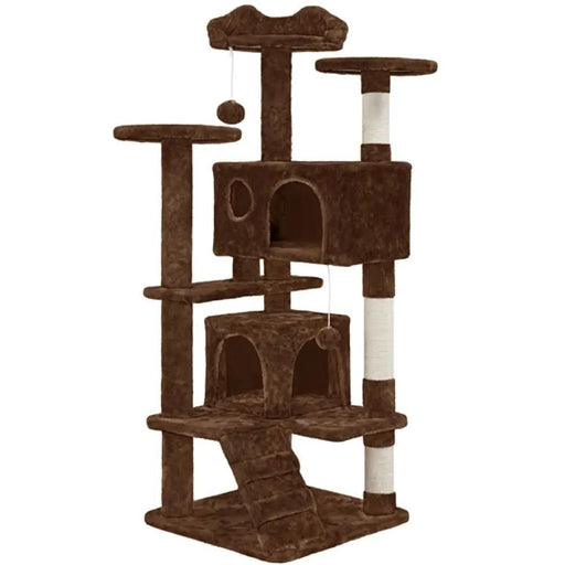 Yaheetech Multilevel Cat House Cat Tree Cat Tower Multilevel Cat House Cat Tree Cat Tower