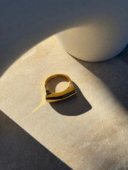 Tahana Jewellery Toki Koura Gold Ring Toki Koura Gold Ring