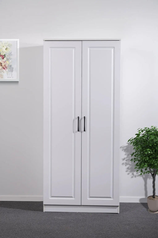 sue-e furniture Wardrobes 'Rebon' White Wardrobe 'Rebon' White Wardrobe