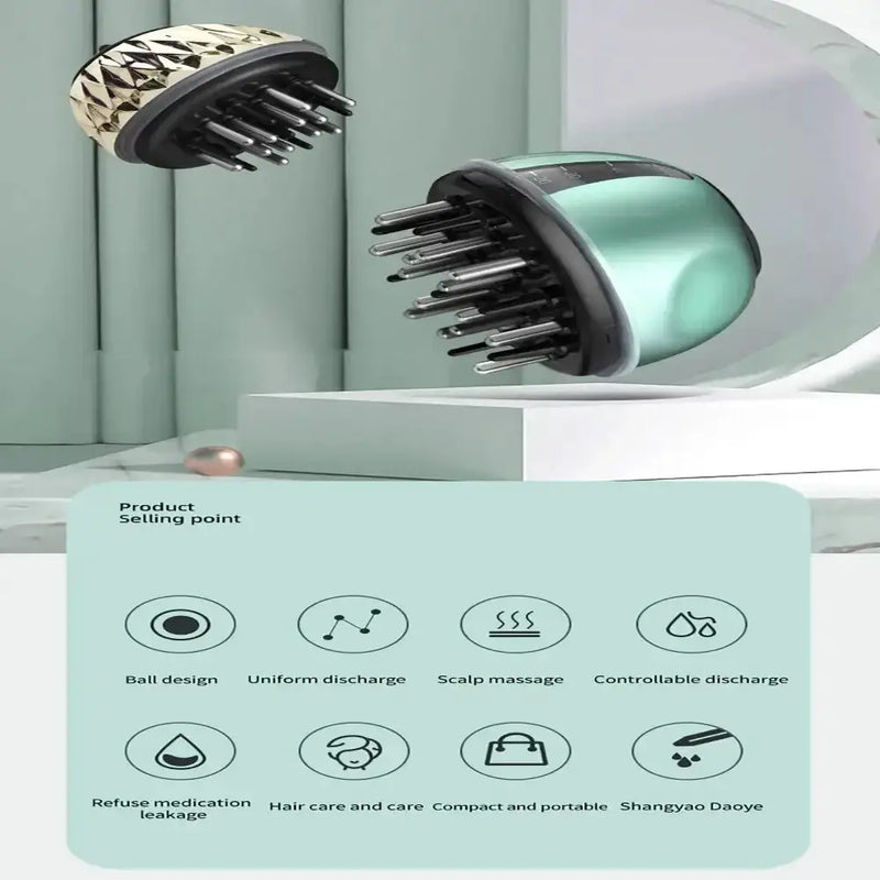 Habicare HBC 14-Pin Scalp Applicator & Liquid Comb 14-Pin Scalp Applicator & Liquid Comb