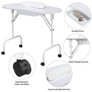 Yaheetech Manicure Table Manicure Table