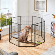Yaheetech 8 Panels Dog Playpen 100cm Tall Dog Pen Dog Fence 8 Panels Dog Playpen 100cm Tall Dog Pen Dog Fence