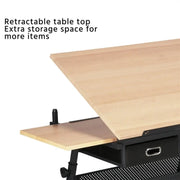 Drafting Table & Stool Set with Adjustable Table Angles & Heights All-in-One – view 6