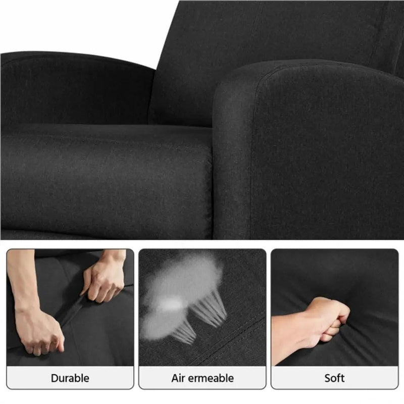 Yaheetech 1 Pair Recliner Chairs 1 Pair Recliner Chairs