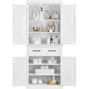 Yaheetech Tall Pantry Cupboard Kitchen Pantry Cabinet Freestanding Storage Cabinet Tall Pantry Cupboard Kitchen Pantry Cabinet Freestanding Storage Cabinet