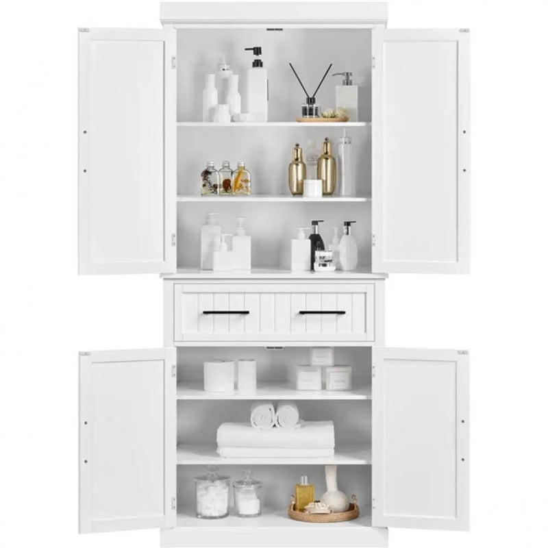 Yaheetech Tall Pantry Cupboard Kitchen Pantry Cabinet Freestanding Storage Cabinet Tall Pantry Cupboard Kitchen Pantry Cabinet Freestanding Storage Cabinet