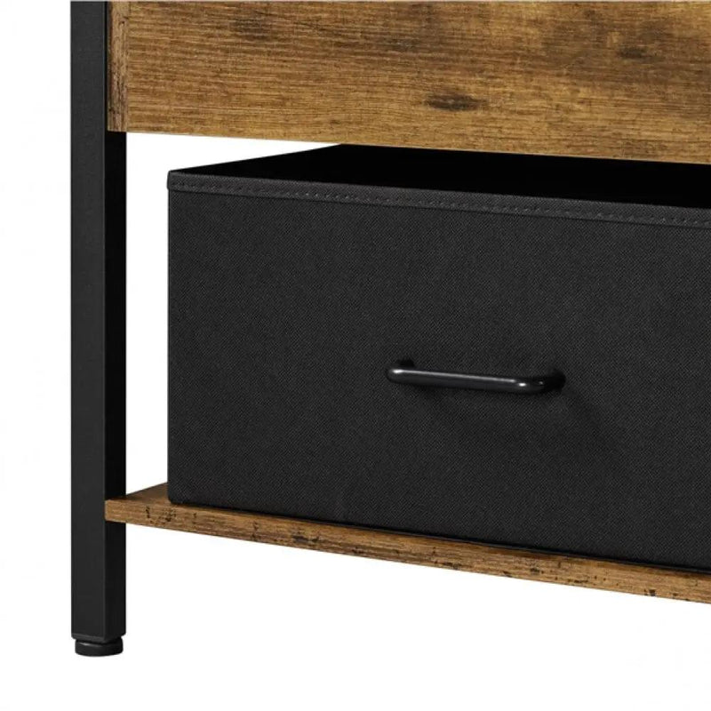 Yaheetech Lift Top Coffee Table with Fabric Storage Baskets Lift Top Coffee Table with Fabric Storage Baskets