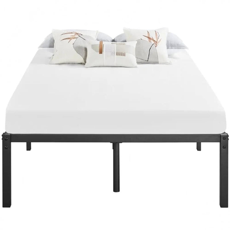 Yaheetech Double Metal Bed Frame with Heavy Duty Steel Slat Support Double Metal Bed Frame with Heavy Duty Steel Slat Support