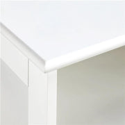 Bathroom Floor Storage Cabinet with 2 Drawers & Shelf Height-Adjustable Cabinet – view 6