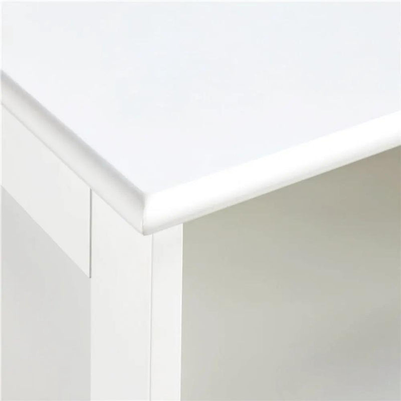 Bathroom Floor Storage Cabinet with 2 Drawers & Shelf Height-Adjustable Cabinet – view 6