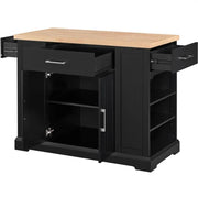 Yaheetech Rolling Kitchen Island Kitchen Trolley Rolling Kitchen Island Kitchen Trolley
