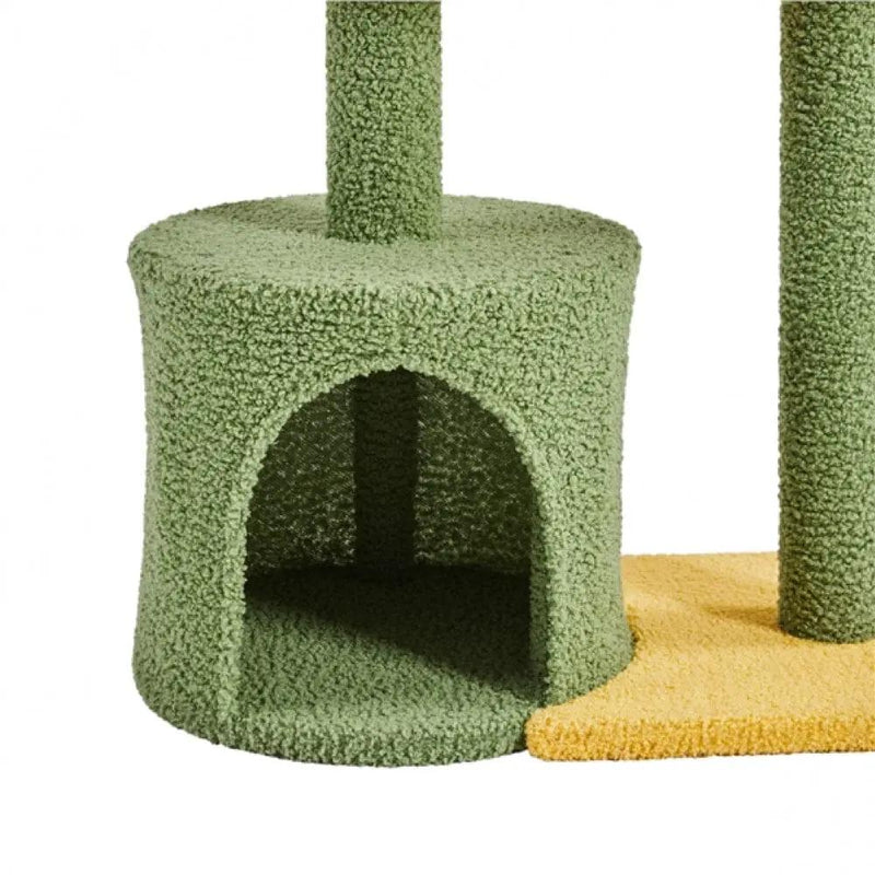 Coconut Palm Cat Tree Cat Scratching Post with Natural Sisal Rope – view 6