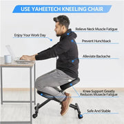 Ergonomic Kneeling Chair Adjustable Knee Stool for Home Office – view 6