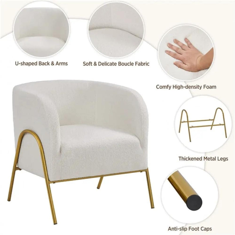 Yaheetech 2pcs Contemporary Accent Armchair 2pcs Contemporary Accent Armchair