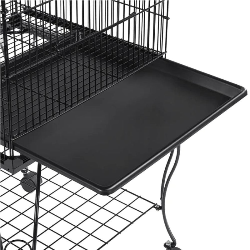 Yaheetech H145cm Open Top Metal Parrot Cage Bird Cage H145cm Open Top Metal Parrot Cage Bird Cage