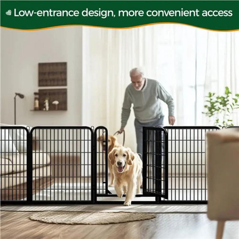 Yaheetech 8 Panels Dog Playpen Dog Pen 8 Panels Dog Playpen Dog Pen