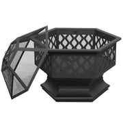 Yaheetech 24in Heavy Duty Fire Pit 24in Heavy Duty Fire Pit