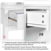 Yaheetech 70cm Tall Bedside Table End Table 70cm Tall Bedside Table End Table