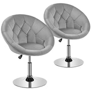 Yaheetech Makeup Vanity Chair Tufted Style Barrel Chair Makeup Vanity Chair Tufted Style Barrel Chair
