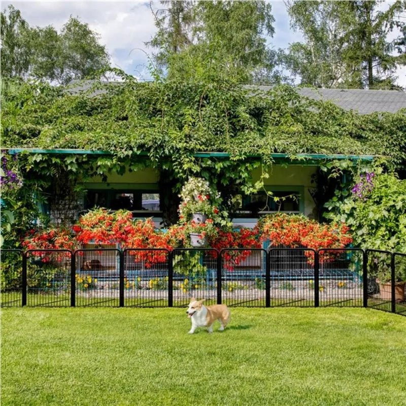 Yaheetech 6 Panels Heavy Duty Dog Pen 6 Panels Heavy Duty Dog Pen