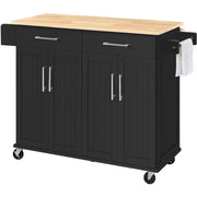 Yaheetech Kitchen Trolley Kitchen Island on Wheels Kitchen Cart Kitchen Trolley Kitchen Island on Wheels Kitchen Cart