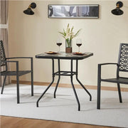 Yaheetech Outdoor Coffee Table Patio Square Bistro Table Outdoor Coffee Table Patio Square Bistro Table