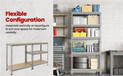 Yaheetech Boltless Assembly Garage Shelves Storage Organizer Boltless Assembly Garage Shelves Storage Organizer