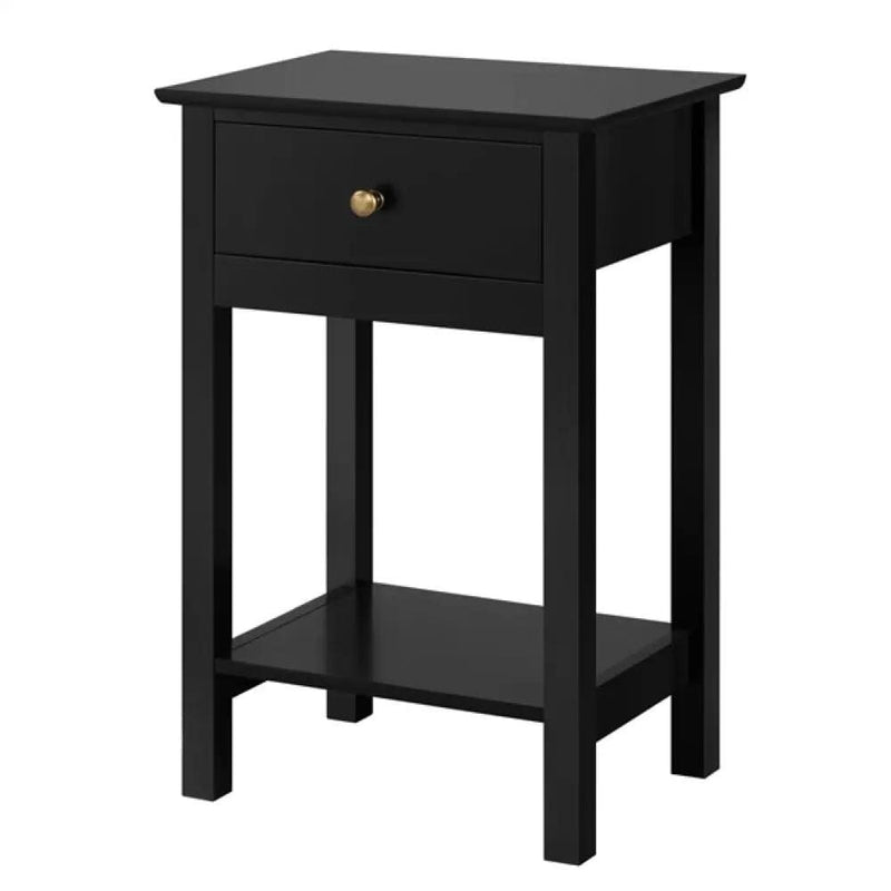 Yaheetech 2x Wood Side Table End Table Storage Cabinet Night Stand 2x Wood Side Table End Table Storage Cabinet Night Stand