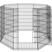 Yaheetech 8 Panel Foldable Metal Dog Exercise Pen 8 Panel Foldable Metal Dog Exercise Pen
