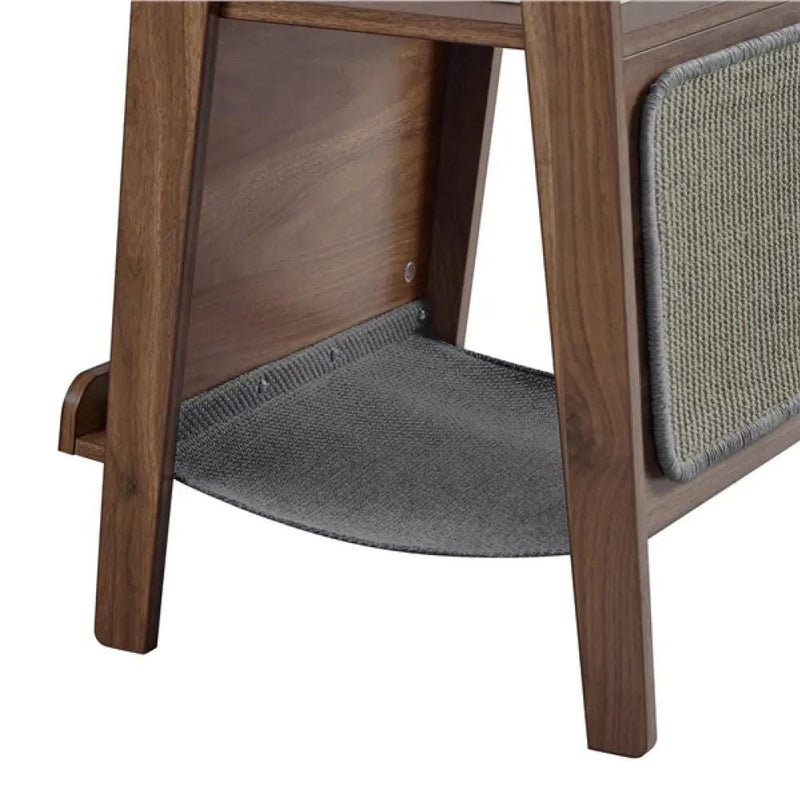 Yaheetech Side Table with Cat House & Scratching Board Side Table with Cat House & Scratching Board
