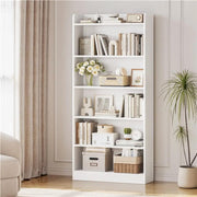 Yaheetech 6-layer Open Shelf  Bookcase Bookshelf 6-layer Open Shelf  Bookcase Bookshelf