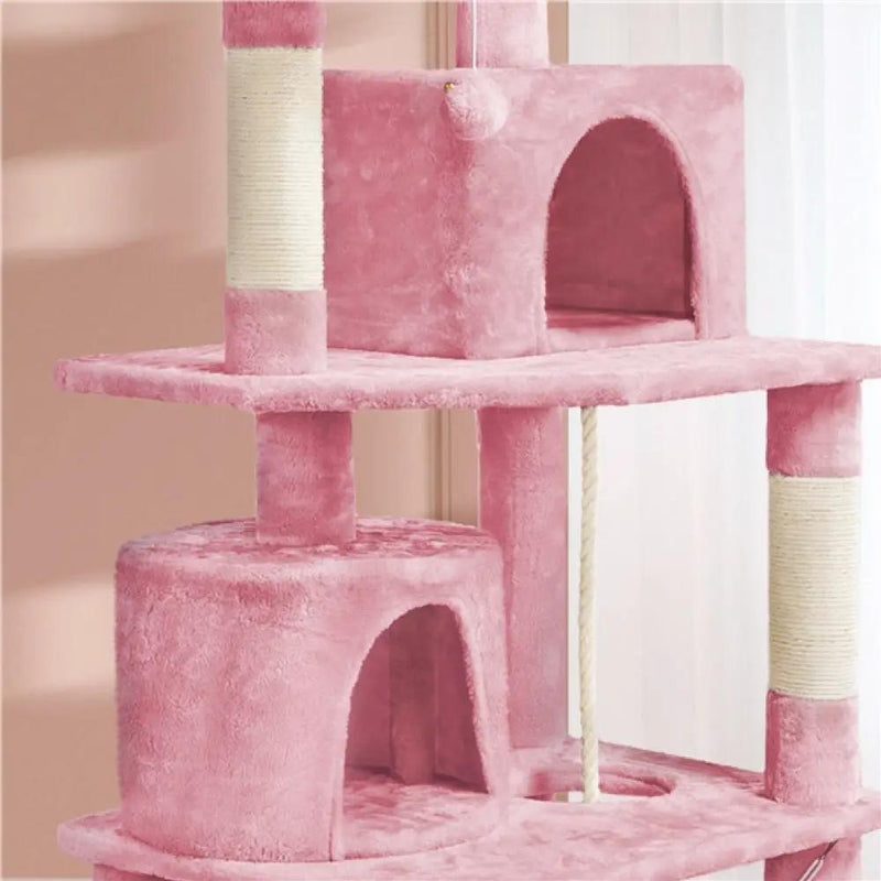 Yaheetech Multi Level Cat Tree Cat Tower Kitten Condo Multi Level Cat Tree Cat Tower Kitten Condo