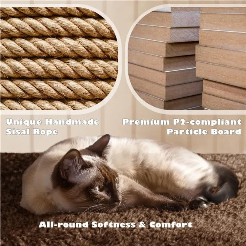Yaheetech Multilevel Cat House Cat Tree Cat Tower Multilevel Cat House Cat Tree Cat Tower