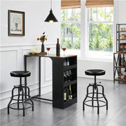 Yaheetech Vintage Industrial Bar Stool Rustic Swivel Bar Stool Vintage Industrial Bar Stool Rustic Swivel Bar Stool
